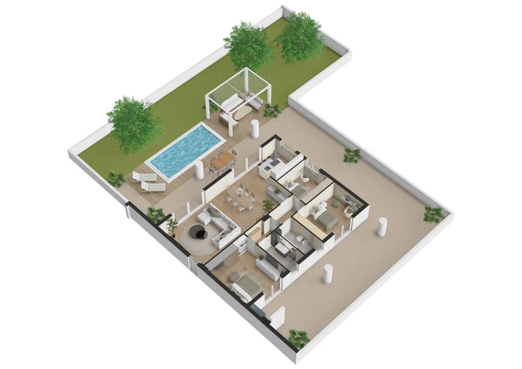 Planimetria — Piano Terra 123mq