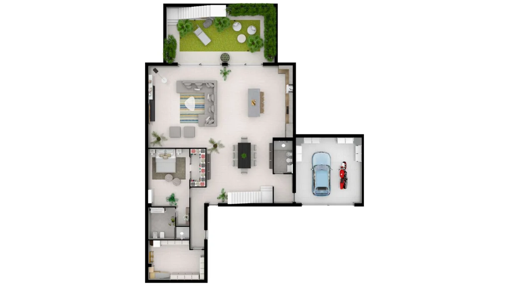 Planimetria — Taverna 160mq